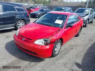 2003 Honda Civic LX with VIN 1HGEM22553L061430, listed as a IAAI auction lot 41890162 with 208,381 mi miles. Bid and sale history available at carsss.com. Image 2.