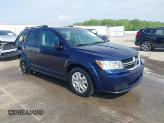 2017 Dodge Journey SE z VIN 3C4PDCAB9HT577208, wystawiony jako IAAI lot #42142383 z przebiegiem 71 727 mil mil oraz . Historia ofert i sprzedaży dostępna na DreamBid. Obrazek 1.