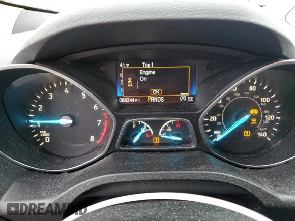 2017 Ford Escape SE with VIN 1FMCU9GD8HUC05564, listed as a Copart auction lot 49679275 with 88,344 mi miles and Salvage Title. Bid and sale history available at carsss.com. Image 9.