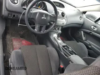 2006 Mitsubishi Eclipse GT with VIN 4A3AK34T06E004627, listed as a Copart auction lot 88480355 with 119,195 mi miles and Salvage Title. Bid and sale history available at DreamBid. Image 8.