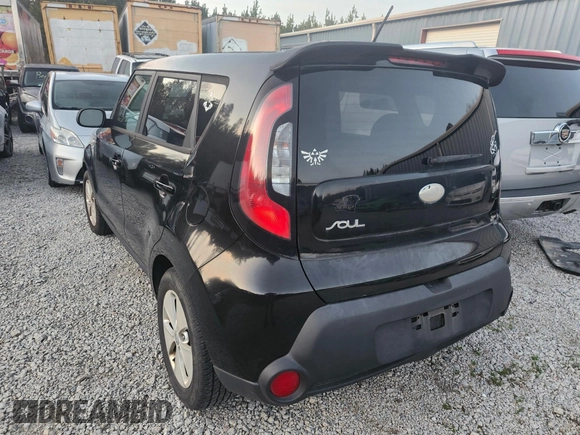 2014 Kia Soul with VIN KNDJN2A23E7734941, listed as a IAAI auction lot 41617107 with 1 mi miles. Bid and sale history available at carsss.com. Image 3.