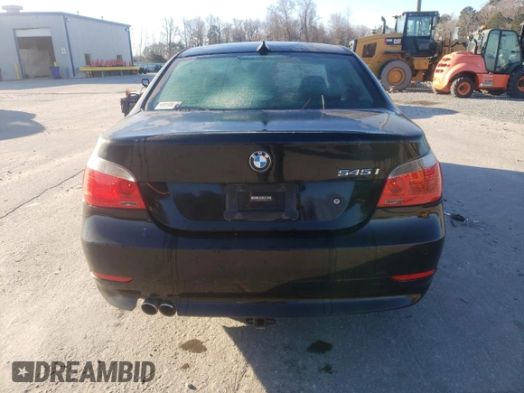 2005 BMW 5 Series 545i with VIN WBANB33515CN67281, listed as a Copart auction lot 87113314 with 102,977 mi miles and Clean Title. Bid and sale history available at carsss.com. Image 6.