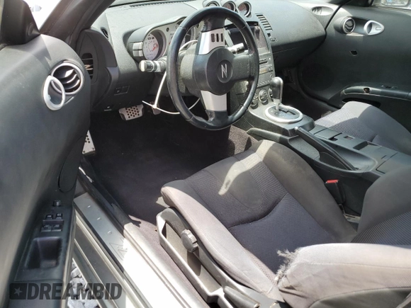 2004 Nissan 350Z Touring with VIN JN1AZ34D34T152547, listed as a Copart auction lot 55356615 with 220,165 mi miles and Clean Title. Bid and sale history available at carsss.com. Image 8.