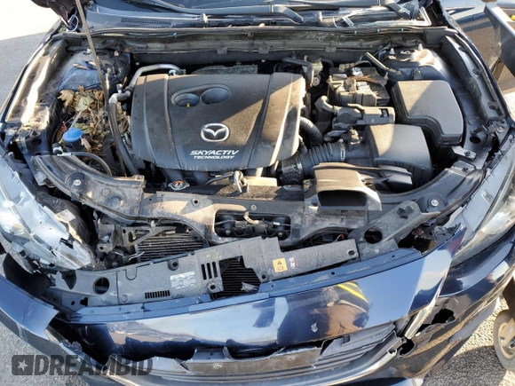2015 Mazda 3 i Sport with VIN 3MZBM1U72FM204196, listed as a Copart auction lot 51032275 with 37,804 mi miles and Non Repairable. Bid and sale history available at carsss.com. Image 12.