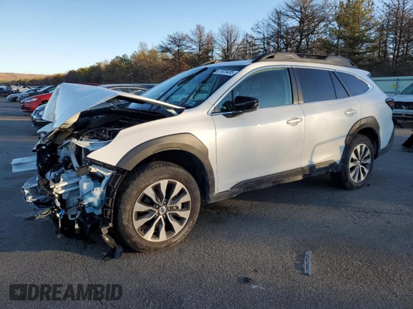 2025 Subaru Outback Limited with VIN 4S4BTANC2S3117617, listed as a Copart auction lot 87925495 with 1,913 mi miles and Salvage Title. Bid and sale history available at carsss.com. Image 1.