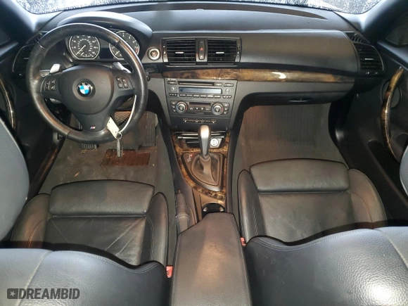 2009 BMW 1 Series 135i with VIN WBAUN93579VK40724, listed as a Copart auction lot 81851874 with 92,394 mi miles and Salvage Title. Bid and sale history available at carsss.com. Image 8.