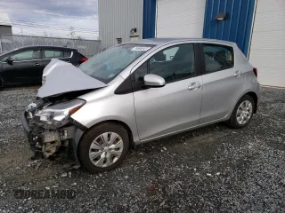 2015 Toyota Yaris L with VIN VNKKTUD33FA026503, listed as a Copart auction lot 74686043 with 95,169 mi miles and Salvage Title. Bid and sale history available at carsss.com. Image 1.