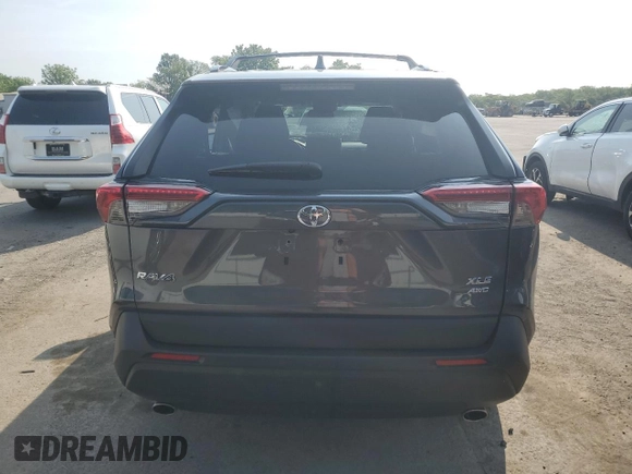2024 Toyota RAV4 XLE with VIN 2T3P1RFV5RW410420, listed as a Copart auction lot 58900775 with 19,036 mi miles and Salvage title. Bid and sale history available at DreamBid. Image 6.
