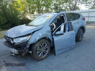 2021 Honda CR-V EX-L with VIN 7FART6H87ME031057, listed as a Copart auction lot 63036215 with Not provided miles and Salvage title. Bid and sale history available at DreamBid. Image 1.