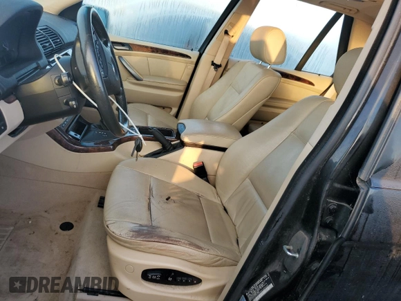 2004 BMW X5 3.0i with VIN 5UXFA13514LU25640, listed as a Copart auction lot 74727494 with 83,061 mi miles and Salvage Title. Bid and sale history available at carsss.com. Image 7.