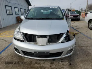 2011 Nissan Versa 1.8 S with VIN 3N1BC1CP5BL384221, listed as a Copart auction lot 50167815 with 111,359 mi miles and Salvage Title. Bid and sale history available at carsss.com. Image 5.