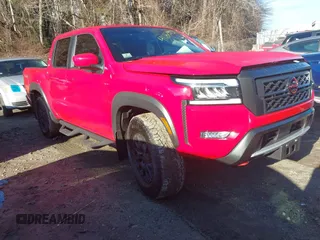 2024 Nissan Frontier SV z VIN 1N6ED1EK6RN609634, wystawiony jako IAAI lot #41187993 z przebiegiem 21 034 mil mil oraz . Historia ofert i sprzedaży dostępna na DreamBid. Obrazek 1.