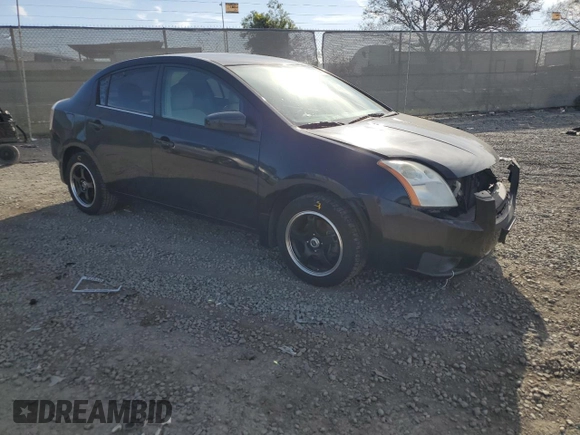 2007 Nissan Sentra 2.0 with VIN 3N1AB61E97L630174, listed as a Copart auction lot 47261465 with 138,591 mi miles and Salvage Title. Bid and sale history available at DreamBid. Image 4.
