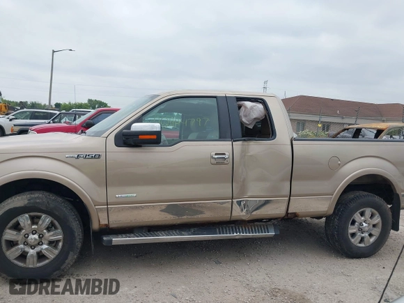 2012 Ford F-150 XL with VIN 1FTFX1ET9CFC98998, listed as a IAAI auction lot 42444797 with 164,875 mi miles and . Bid and sale history available at DreamBid. Image 14.