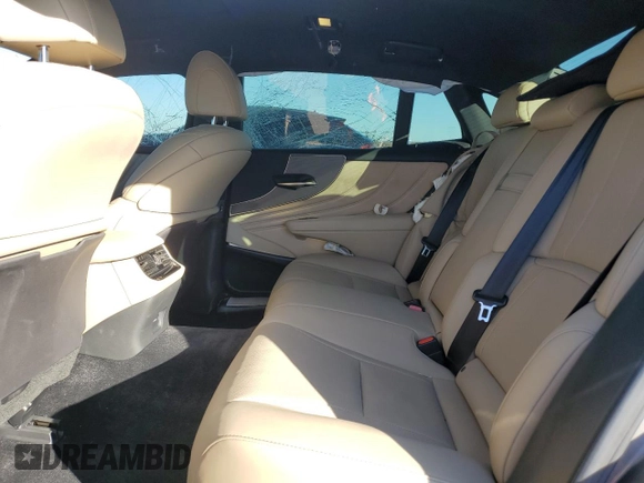 2021 Lexus LS 500 z VIN JTHD51FF9M5013406, wystawiony jako Copart lot #84926124 z przebiegiem 31 209 mil mil oraz Szkoda całkowita • Salvage title. Historia ofert i sprzedaży dostępna na DreamBid. Obrazek 10.