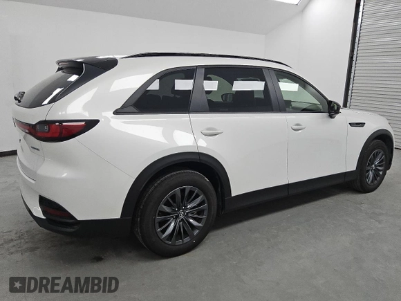 2025 Mazda CX-70 Preferred with VIN JM3KJBHD2S1115616, listed as a Copart auction lot 53986885 with 18,047 mi miles and Clean Title. Bid and sale history available at DreamBid. Image 3.