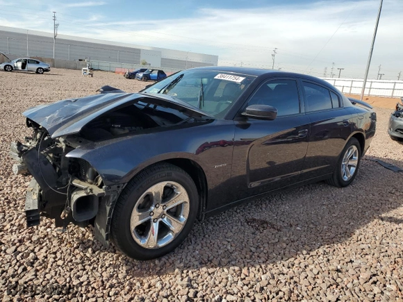 2011 Dodge Charger Road/Track with VIN 2B3CL5CT8BH552191, listed as a Copart auction lot 52135845 with 155,970 mi miles and Salvage Title. Bid and sale history available at carsss.com. Image 1.