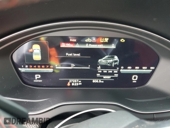 2023 Audi SQ5 Sportback Premium Plus с VIN WA124AFY1P2038636, выставлен на аукционе Copart как лот 43578025 с пробегом 27 257 миль миль и Списание • Salvage title. История ставок и продаж доступна на DreamBid. Изображение 9.