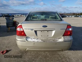 2006 Ford Five Hundred Limited with VIN 1FAHP28196G151920, listed as a Copart auction lot 87589345 with 180,635 mi miles and Salvage Title. Bid and sale history available at carsss.com. Image 6.