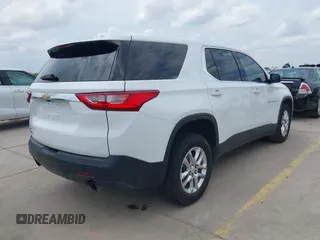 2020 Chevrolet Traverse LS z VIN 1GNERFKW4LJ163269, wystawiony jako IAAI lot #42138503 z przebiegiem 161 619 mil mil oraz . Historia ofert i sprzedaży dostępna na DreamBid. Obrazek 4.