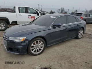 2016 Audi A6 2.0T Premium with VIN WAUCFAFC7GN085772, listed as a Copart auction lot 45504285 with 90,750 mi miles and Salvage Title. Bid and sale history available at carsss.com. Image 1.