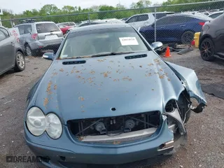 2005 Mercedes-Benz SL-Class 5.0L with VIN WDBSK75F85F092261, listed as a IAAI auction lot 42054610 with 1 mi miles. Bid and sale history available at carsss.com. Image 12.
