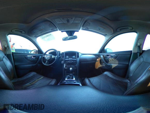 2010 Infiniti FX with VIN JN8AS1MW9AM853823, listed as a IAAI auction lot 41082325 with 137,096 mi miles. Bid and sale history available at carsss.com. Image 19.