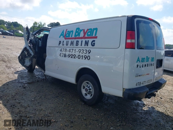 2017 GMC Savana Cargo z VIN 1GTW7AFG9H1117887, wystawiony jako IAAI lot #42233506 z przebiegiem Nie podano mil oraz . Historia ofert i sprzedaży dostępna na DreamBid. Obrazek 3.