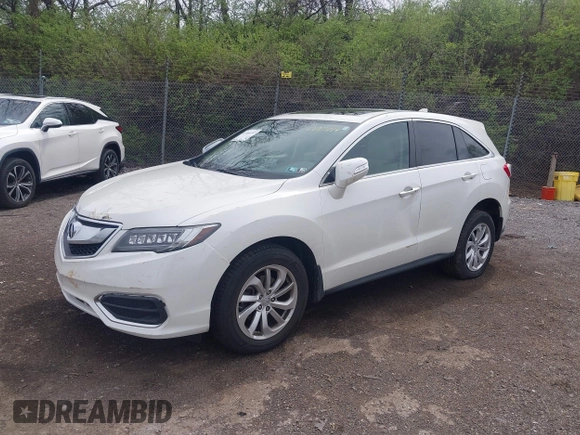 2016 Acura RDX Tech Pkg with VIN 5J8TB4H53GL000714, listed as a IAAI auction lot 41966697 with 57,662 mi miles. Bid and sale history available at carsss.com. Image 19.