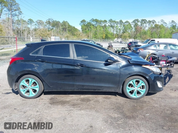 2014 Hyundai Elantra GT with VIN KMHD35LH5EU171569, listed as a IAAI auction lot 41882896 with 181,989 mi miles. Bid and sale history available at carsss.com. Image 13.
