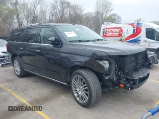2024 Ford Expedition Max Limited with VIN 1FMJK2A84REA40978, listed as a IAAI auction lot 41862096 with 26,336 mi miles and . Bid and sale history available at DreamBid. Image 1.