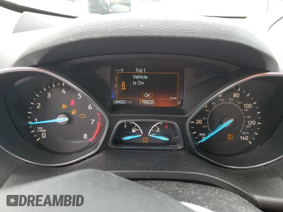 2019 Ford Escape Titanium with VIN 1FMCU9J98KUB53669, listed as a Copart auction lot 47344715 with 84,051 mi miles and Salvage title. Bid and sale history available at DreamBid. Image 9.