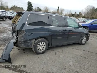 2008 Honda Odyssey EX-L with VIN 5FNRL38638B071778, listed as a Copart auction lot 45528425 with 189,798 mi miles and Salvage Title. Bid and sale history available at carsss.com. Image 3.