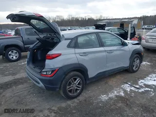 2023 Hyundai Kona SE with VIN KM8K22AB6PU035140, listed as a IAAI auction lot 41629878 with 64,344 mi miles. Bid and sale history available at carsss.com. Image 4.