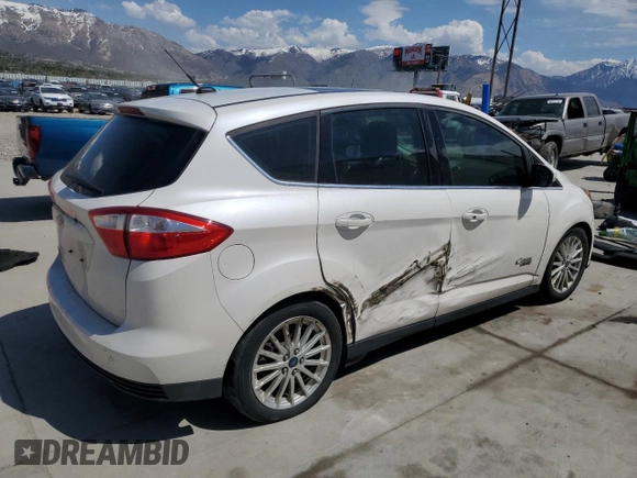 2016 Ford C-Max Energi SEL with VIN 1FADP5CU1GL101300, listed as a Copart auction lot 52308394 with 105,697 mi miles. Bid and sale history available at carsss.com. Image 3.