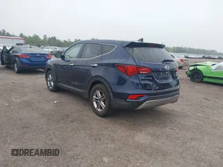 2017 Hyundai Santa Fe Sport 2.4L with VIN 5XYZT3LB8HG491548, listed as a IAAI auction lot 41926176 with 85,949 mi miles. Bid and sale history available at carsss.com. Image 3.