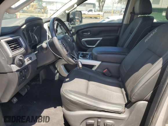 2017 Nissan Titan XD PRO-4X with VIN 1N6BA1F45HN525928, listed as a Copart auction lot 55773415 with 100,295 mi miles and Clean Title. Bid and sale history available at carsss.com. Image 7.