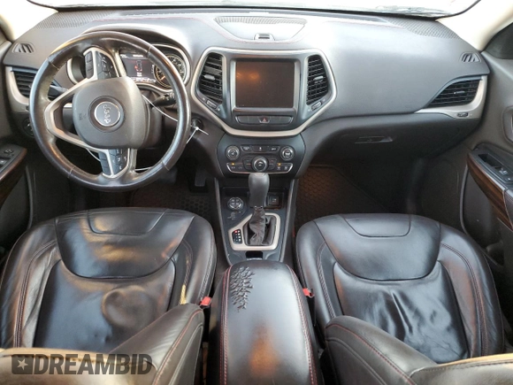 2014 Jeep Cherokee Trailhawk with VIN 1C4PJMBB4EW158878, listed as a Copart auction lot 88818735 with 126,221 mi miles and Clean Title. Bid and sale history available at carsss.com. Image 8.