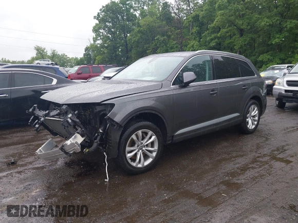 2019 Audi Q7 Premium with VIN WA1AHAF75KD030236, listed as a IAAI auction lot 42258016 with 36,935 mi miles and . Bid and sale history available at DreamBid. Image 17.