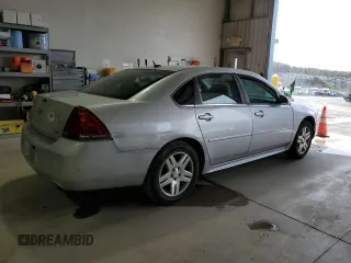 2015 Chevrolet Impala LT with VIN 2G1WB5E38F1140341, listed as a Copart auction lot 54094155 with 87,392 mi miles and Salvage Title. Bid and sale history available at DreamBid. Image 3.