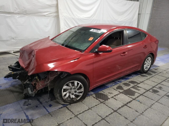 2018 Hyundai Elantra SE with VIN 5NPD74LF6JH275025, listed as a Copart auction lot 73721884 with 126,863 mi miles and Clean Title. Bid and sale history available at carsss.com. Image 1.