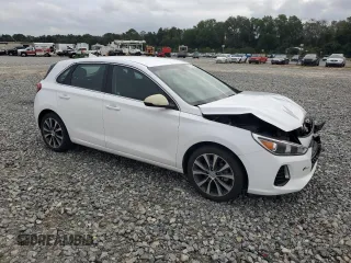 2018 Hyundai Elantra GT with VIN KMHH35LE3JU038536, listed as a Copart auction lot 71703894 with 53,305 mi miles and Salvage Title. Bid and sale history available at carsss.com. Image 4.