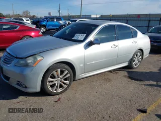 2008 Infiniti M with VIN JNKAY01E28M601307, listed as a IAAI auction lot 41312040 with 159,122 mi miles and . Bid and sale history available at carsss.com. Image 2.