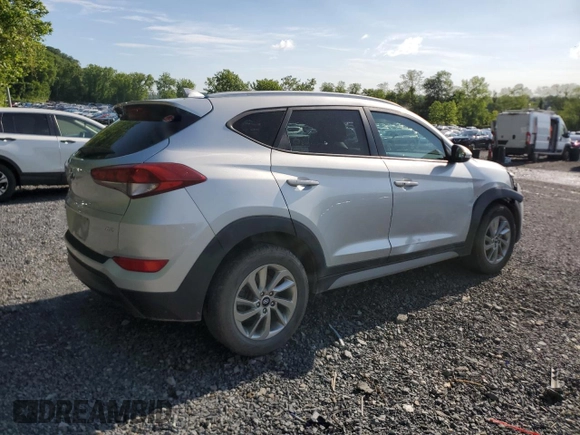 2018 Hyundai Tucson SEL with VIN KM8J3CA49JU666942, listed as a Copart auction lot 58911095 with 73,839 mi miles and Salvage title. Bid and sale history available at DreamBid. Image 3.