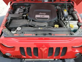 2017 Jeep Wrangler Sport с VIN 1C4AJWAG0HL664146, выставлен на аукционе Copart как лот 54006985 с пробегом 38 008 миль миль и Списание • Salvage title. История ставок и продаж доступна на DreamBid. Изображение 12.