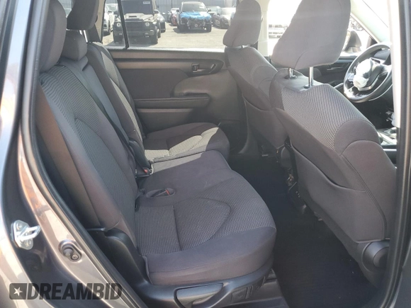 2020 Toyota Highlander L with VIN 5TDCZRAH5LS019723, listed as a Copart auction lot 54934455 with 61,133 mi miles and Salvage title. Bid and sale history available at DreamBid. Image 11.