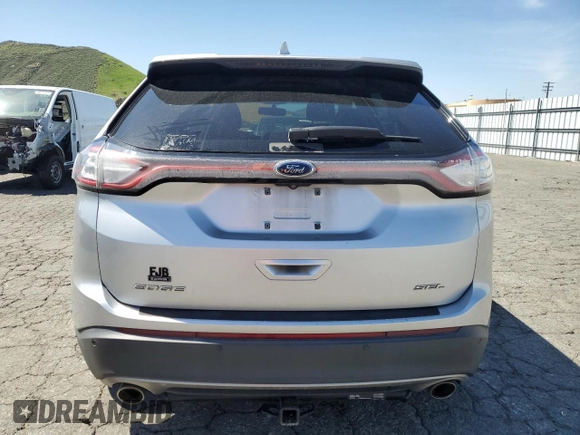 2017 Ford Edge SEL with VIN 2FMPK3J89HBB52394, listed as a Copart auction lot 49795905 with 135,120 mi miles and Salvage Title. Bid and sale history available at carsss.com. Image 6.
