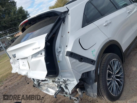 2024 Cadillac XT4 FWD Sport with VIN 1GYFZER48RF180481, listed as a IAAI auction lot 41093587 with 3,982 mi miles and . Bid and sale history available at DreamBid. Image 6.