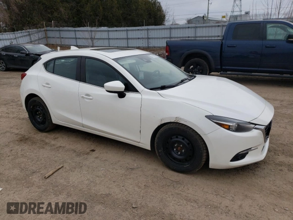 2017 Mazda 3 Grand Touring with VIN JM1BN1M35H1134593, listed as a Copart auction lot 49685265 with 114,210 mi miles and Salvage Title. Bid and sale history available at DreamBid. Image 4.