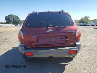2004 Hyundai Santa Fe GLS with VIN KM8SC73E14U720076, listed as a Copart auction lot 72082964 with 393,452 mi miles and Non Repairable. Bid and sale history available at carsss.com. Image 6.